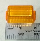 99052y Vintage Truck Lite Rectangular Amber Snap On Lenses Fast Free