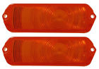 5954417 A2438 Trim Parts Fulll Size Chevrolet Parking Light Lens Amber Pair