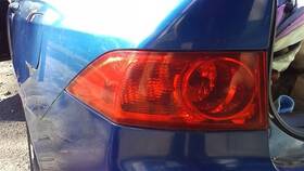 166-59577l Acura Driver Left Tail Light Quarter Panel Mounted Fits 04-05 Tsx 28072