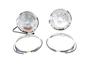 60554086 Alfa-romeo 91 93 Spider Veloce Oem Pair Of Headlights With Chrome Rings Buckets