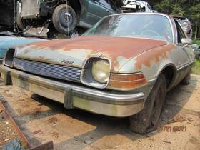 114.am1k76 American Motors Pacer 1976 Headlight 312781