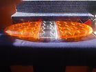 Arjent 3 Amber Top Light Clear Bar Federal Domes Bases Lwr Signal Gaskets