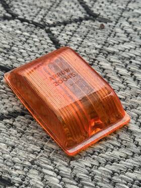 20045 Arrow Amber Light Lens