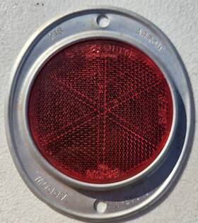 No.12a Arrow N-360 Safety Device Reflector 218 Stimsonite Red Lens With Free Shipping