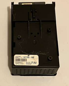 4w7t-13c788-bb As The Picture Shown Oem Lighting Control Module Lcm Fit Ford Crown Victoria Mercury