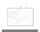 8156008020 Assembly Lamps-rear Lamp Toyota Combination Oem Lamps-combo Left