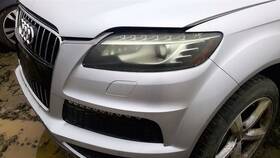 114-51020l Audi Driver Left Headlight Halogen Fits 10-15 Q7 27195737