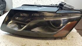 114-60846l Audi Driver Headlight Xenon Hid Self Adjusting Opt 8q3 Fits 09 Q5 609446