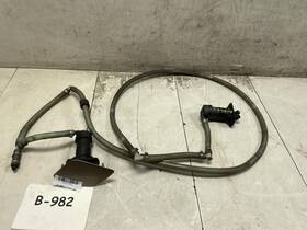 632.au1q08 Audi 2008 A6 Sedan Headlamp Washer Motor With Nozzle Oem