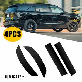 Tz-traverse-24-25 Auxito 4pcs Smoke Vinyl Overlay Decals For 2024 25 Chevrolet Traverse Side Marker Tint Tz-traverse-24-25 Auxito 4pcs Smoke Vinyl Overlay Decals For 2024 25 Chevrolet Traverse Side Marker Tint