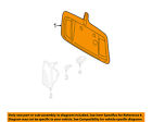 4w4z17b390bad Backup Lincoln Ford Ls Oem Lamps-rear Panel License Lamps-license