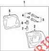 Ban6513j0 Housing Genuine Mazda Lens Oem
