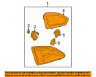 Bbm4513g0h Mazda Oem Rear Lamp Assy Left