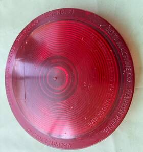 Betts Sae-strep-65 Machine Co. 71 Replacement Red Lens Sae Ip2st-80