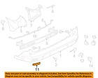 Bk2z13a565b Oem Ford Connect-bumper Transit 2014 Trim-reflector