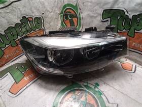114-60638r Bmw Passenger Headlight Wagon Led Chrome Headlamp Bezel Fits 17-19 330i 3545684
