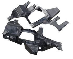 760lib7 Bmw 161698 06/08 E66 E65 760i 750li Headlight Lower Brackets Pair Left And Right