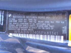 166-59669l Bmw Driver Tail Light Convertible Quarter Panel Mounted Fits 04-06 325i 1736395