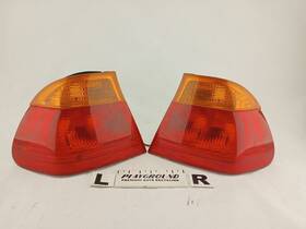 230021l2 Bmw 325i 330i E46 Sedan Pair Of Tail Lamp Lights Quarter Panel Mounted 99-01