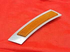 63147176671 Bmw 04-10 E63 E64 640 650 M6 Front Bumper Left Side Reflector Light Trim Oem