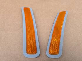 63147411973-4 Bmw X3/x4 18-25 Left Right Front Bumper Reflectors Oem