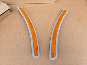 63147437079-80 Bmw X5 19-25 Left Right Front Bumper Reflectors Oem