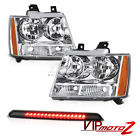 Gm2503272 Brake Third Chevrolet Suburban " 07-14 Led Headlights Tinted Gm2502263 Style C2500 "factory