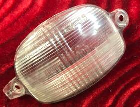L3-55 Buick Oem Rear Bumper License Plate Light Lens 1956 Oldsmobile