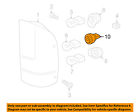 F1tz13411g Bulb Lamp Lamps-backup Lamps-rear Combination Socket Left Ford Oem