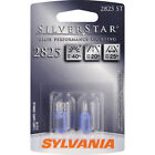 2825st.bp2 Bulb-silverstar Light Sylvania License Pack Twin Blister