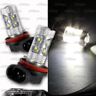 Bulbs 10led White 50watt Scion Nissan Pontiac Toyota 1xpair Projector Vw H11