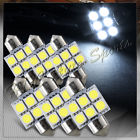 Bulbs 31mm Festoon 6x 6 Light Dome Led Trunk Replacement Smd Map Glove White