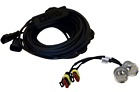 8891325 Cable Led 2 Flashers Clear Hidden Snap- Strobe 25 Buyers Lights