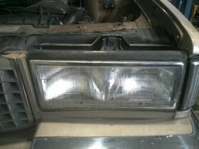 114-00136l Cadillac Driver Left Headlight Fits 89-90 Deville 119091