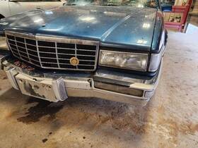 114-00198l Cadillac Driver Left Headlight Fits 91-93 Deville 1137907