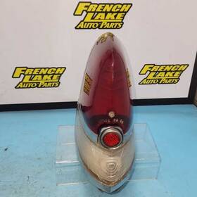 166.gm6u55 Cadillac Left Tail Light Fuel Filler Door Fits 1955 1178768