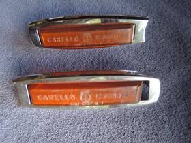 105.02.65.015.00 Carello Alfa Romeo Giulia Sprint Gt Gtv 2600 Zagato Used Pair Side Markers