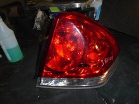 166-00152 Chevrolet Impala 2013 Tail Light 1041312 166-00152 Chevrolet Impala 2013 Tail Light 1041312