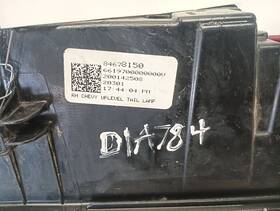166-01455r Chevrolet Passenger Right Tail Light From 2021 Silverado 1500 12066789