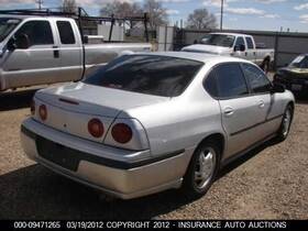 166-02192r Chevrolet Passenger Tail Light Quarter Panel Mounted Fits 02-04 Impala 684079 166-02192r Chevrolet Passenger Tail Light Quarter Panel Mounted Fits 02-04 Impala 684079