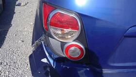 166-02367l Chevrolet Driver Left Tail Light Hatchback Fits 12-16 Sonic 87626