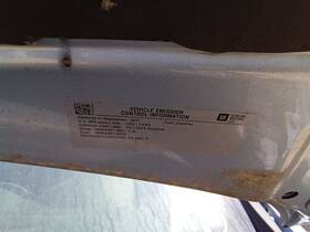 166-10835l Chevrolet Driver Tail Light Sedan Quarter Panel Mounted Gray Fits 17 Cruze 713146