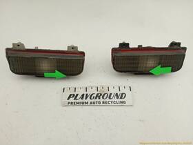 Chevrolet 167.gm1z84 Corvette C4 Coupe Pair Of Rear Reverse Backup Lamp Light Fits 1984-1990 84 85 86