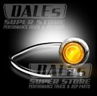 264227amclx Chrome Clear Bezel Lens Led Amber Recon Light Single