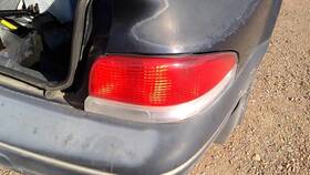 166-02344br Chrysler Passenger Tail Light Outer Clear Lower Lens Fits 95-00 Cirrus 383432