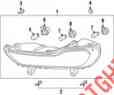 Cj5z13200b Oem Genuine Park Lamp Ford Assy