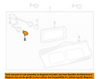 9008498040 Combination Camry Lamps-rear Toyota Lamps-bulb 97-99 Left Oem