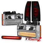 Gm2800155 Corner Crystal Smoke Headlamp Glass Scottsdale Light Tail Black Stop Bumper High