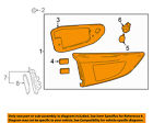 Db2r513g0b Mazda Oem Backup Up Lamp Left