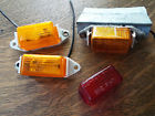 107-15 Do-ray Marker 69 Sae -ray 112 P1-71 Pip Red Pm Lights P Amber Vintage
